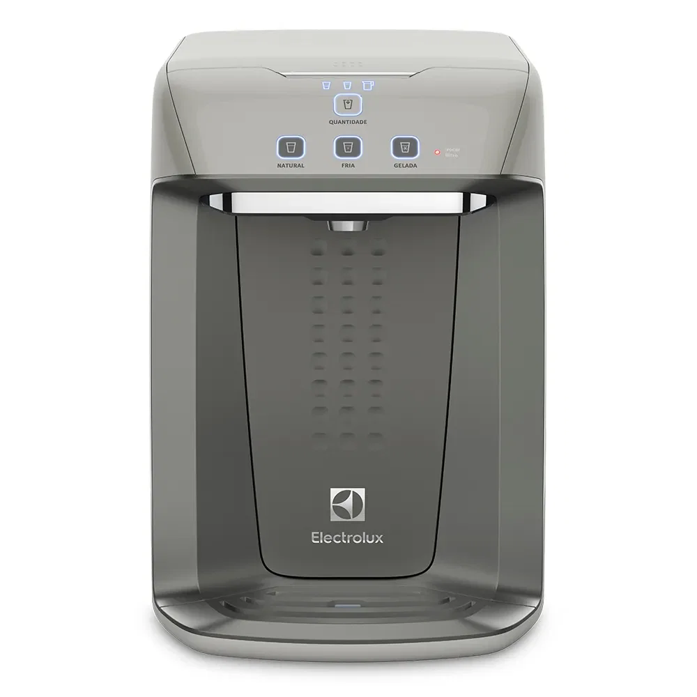 Purificador Electrolux Eletrônico c/ Painel Digital Blue Touch Bivolt Cinza (PA26G)