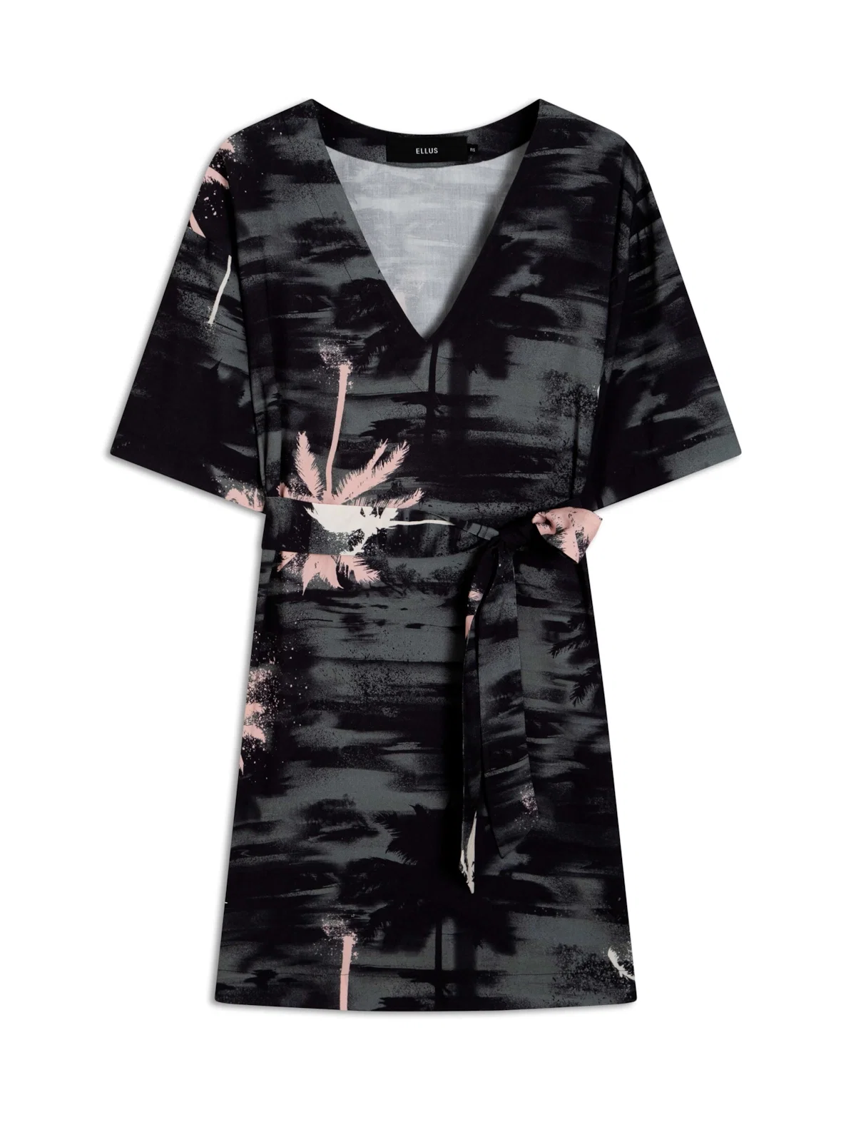Vestido Rayon Tropical Summer Verde Claro