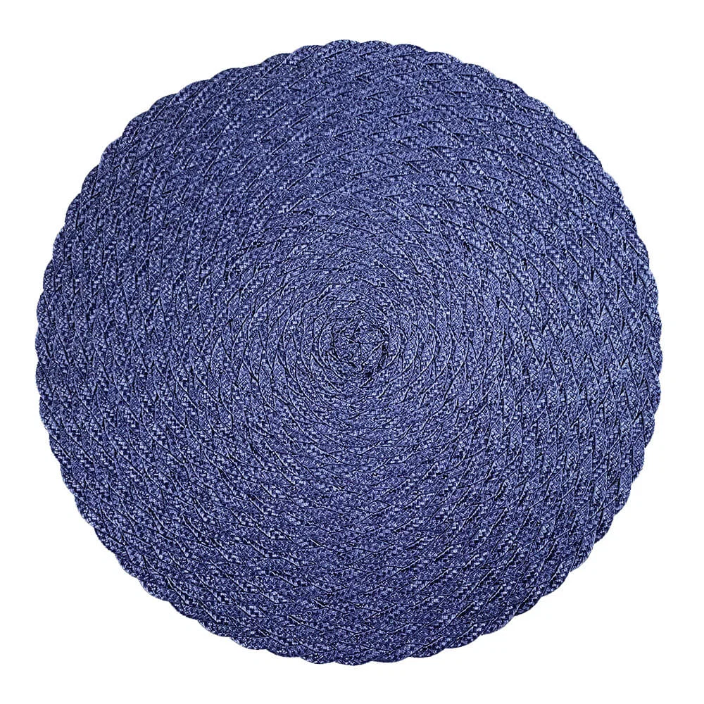 Jogo Americano Braid 38cm Kenya Azul