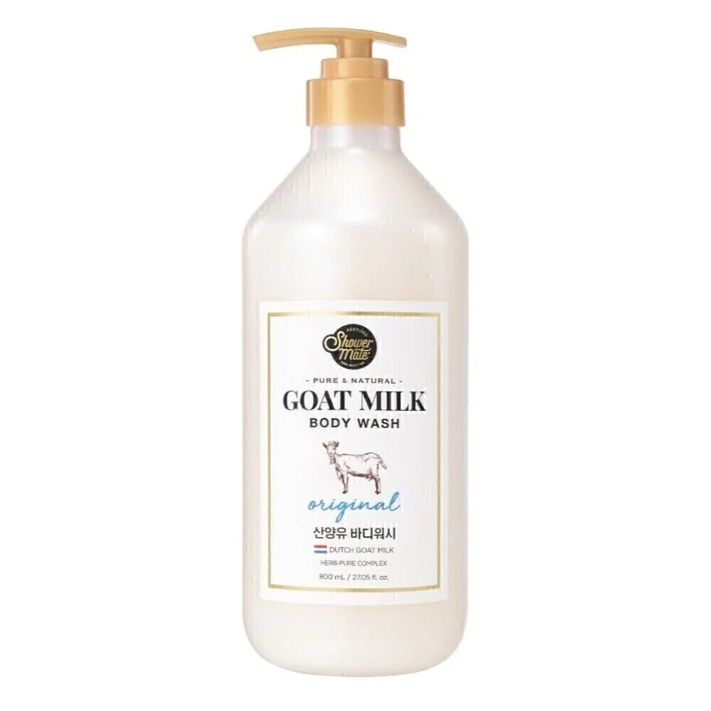 Sabonete Líquido Shower Mate Goat Milk Original 800ml