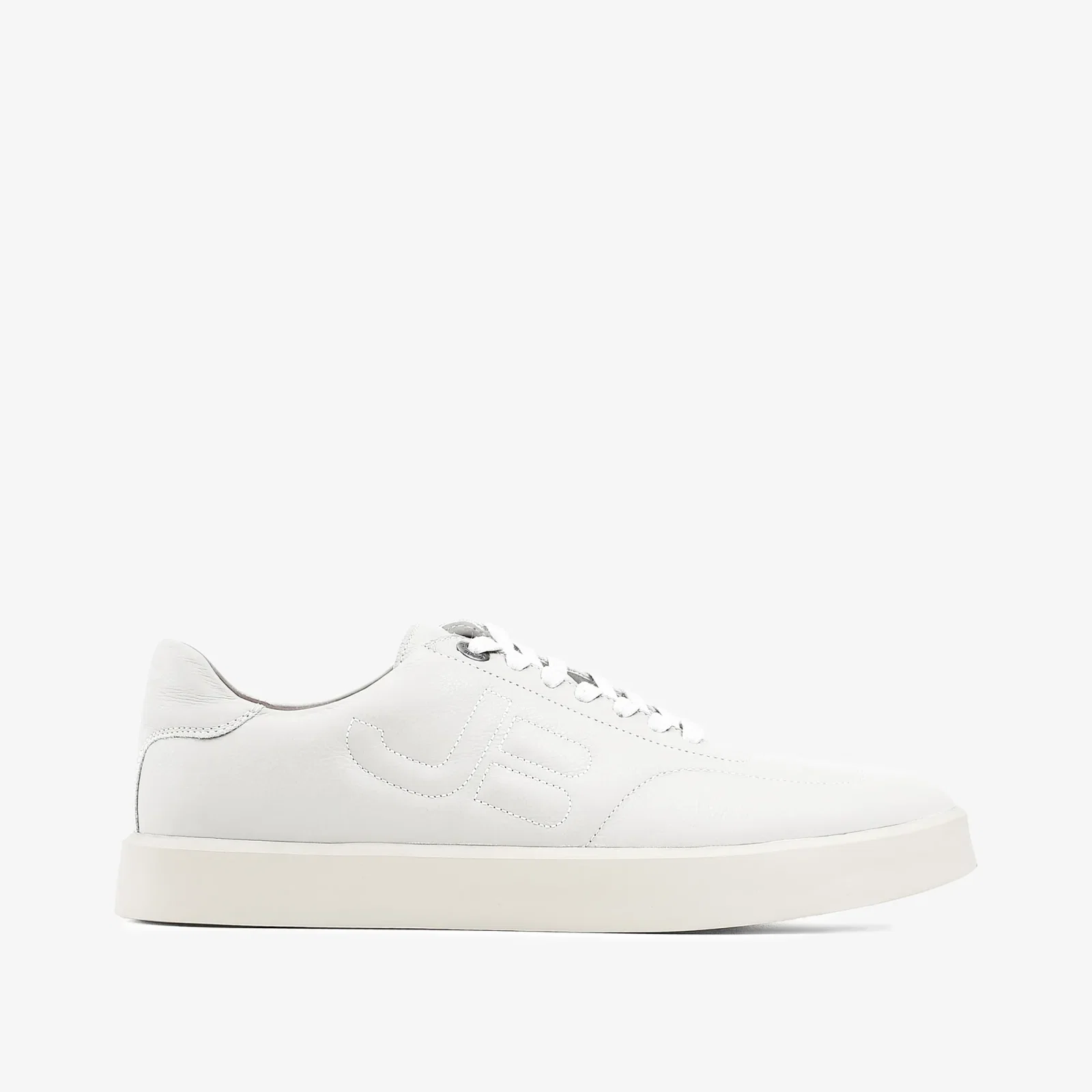 Tênis Masculino Branco Couro