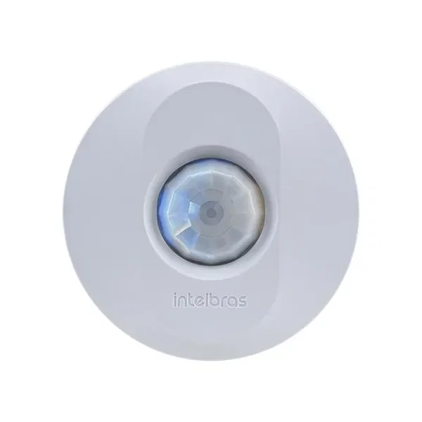 Interruptor Sensor de Presença com Fotocélula Branco ESPi 360 Intelbras