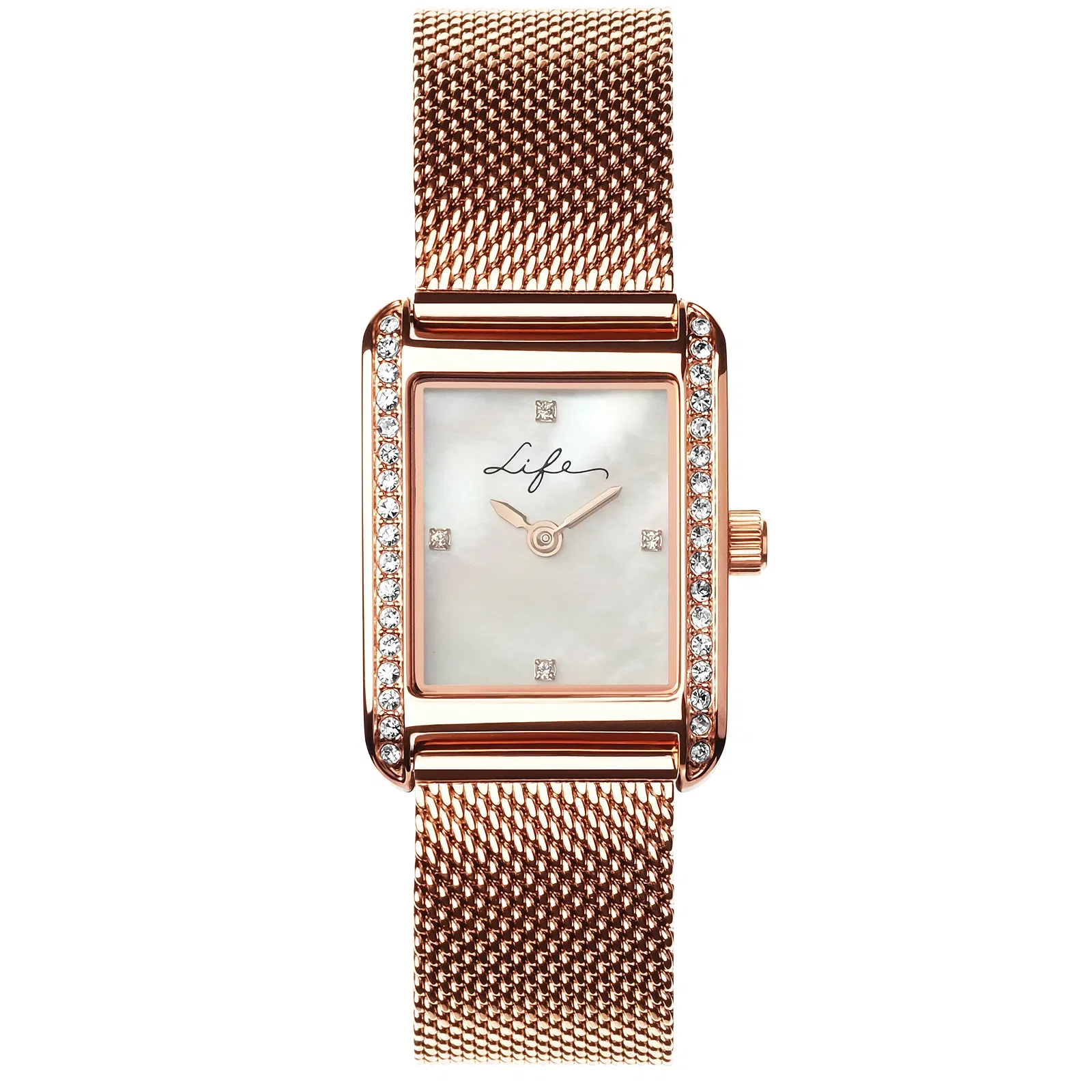 Relógio Life Feminino Aço Rose — imagem 1