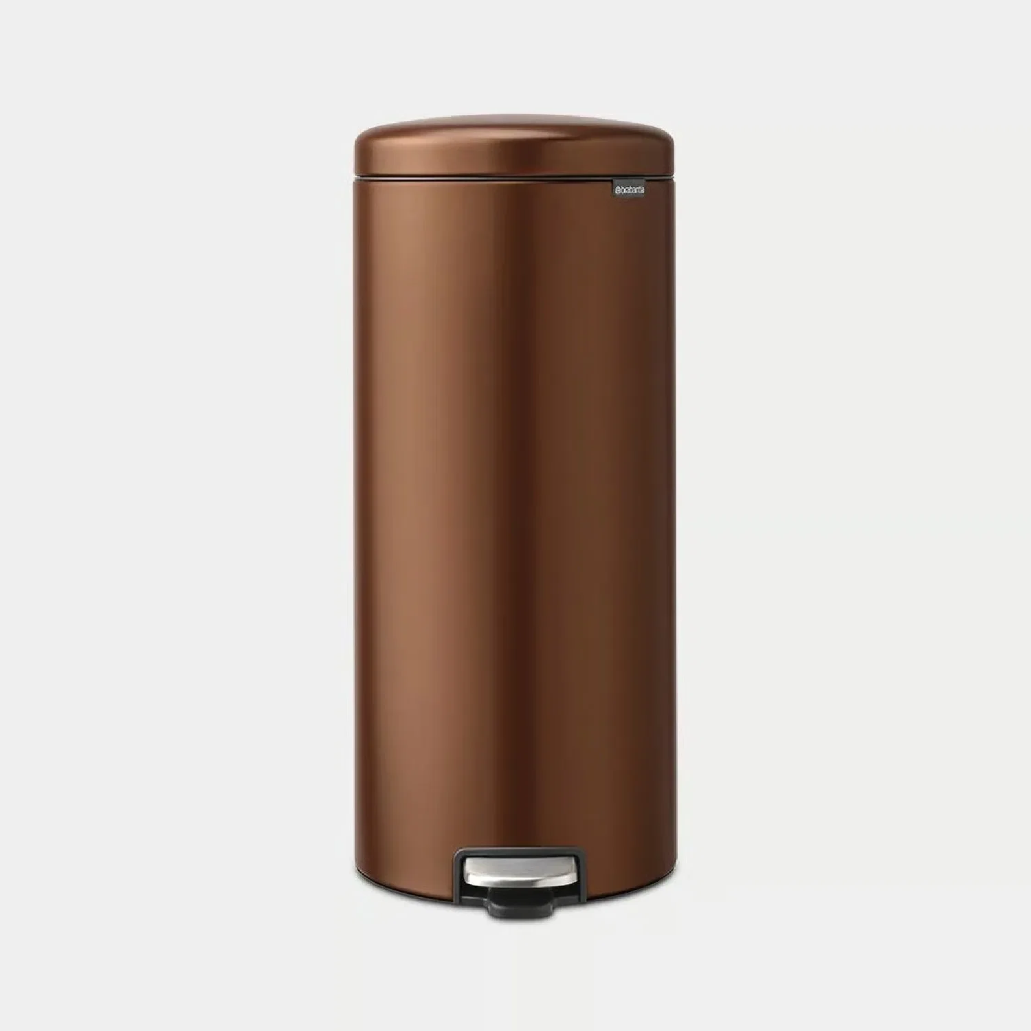 Lixeira com Pedal New Icon em Inox Bronze 30L Brabantia — imagem 1