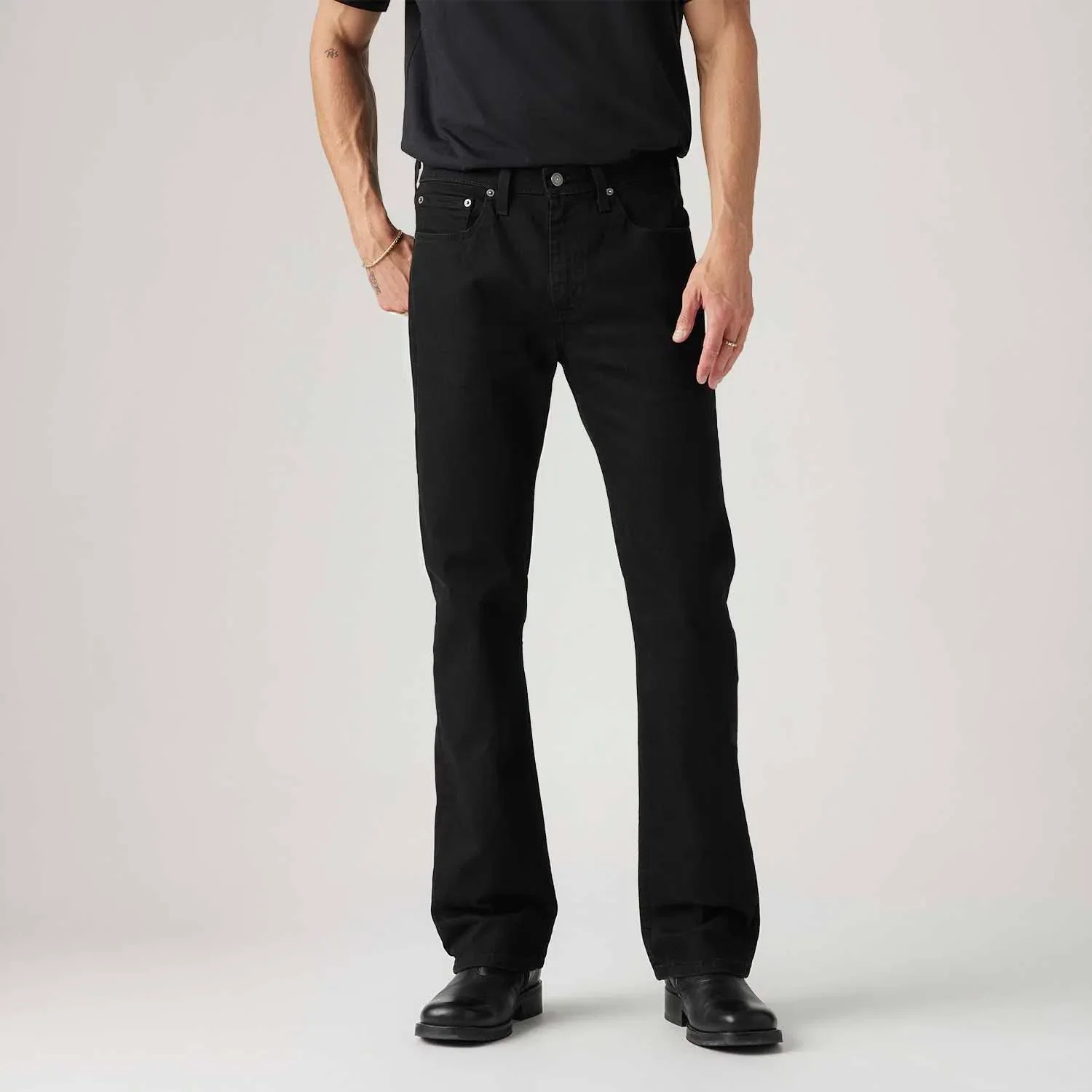 Calça Jeans Levi's® 527® Slim Boot Preta