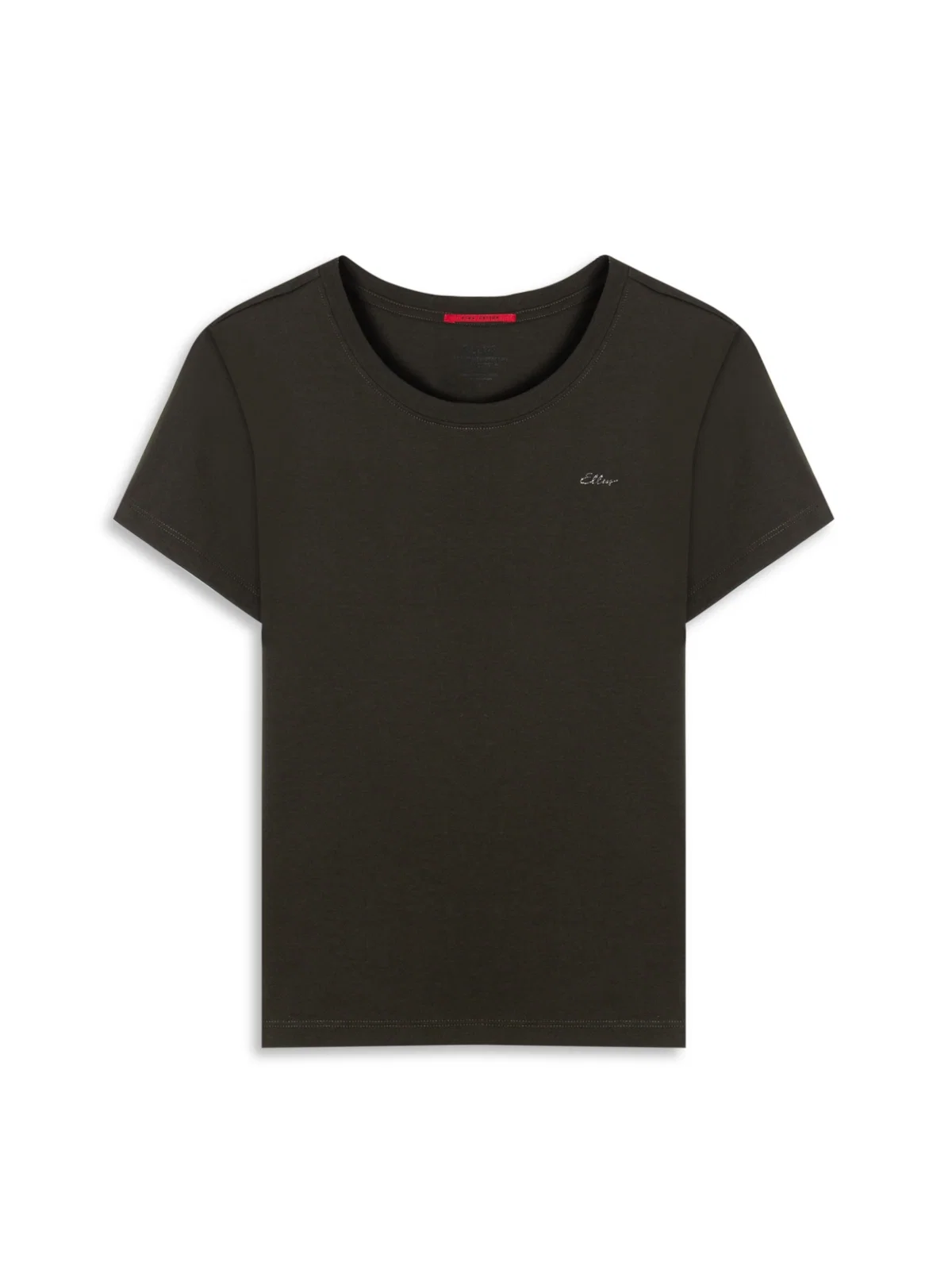 Blusa Cotton Pima Ellus Classic Slim Verde Militar