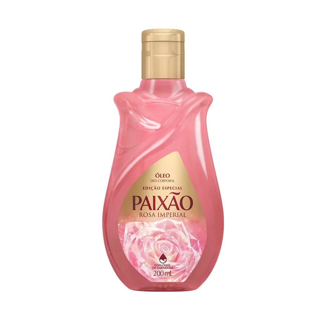 Óleo Corporal Paixão Rosa Imperial 200ml