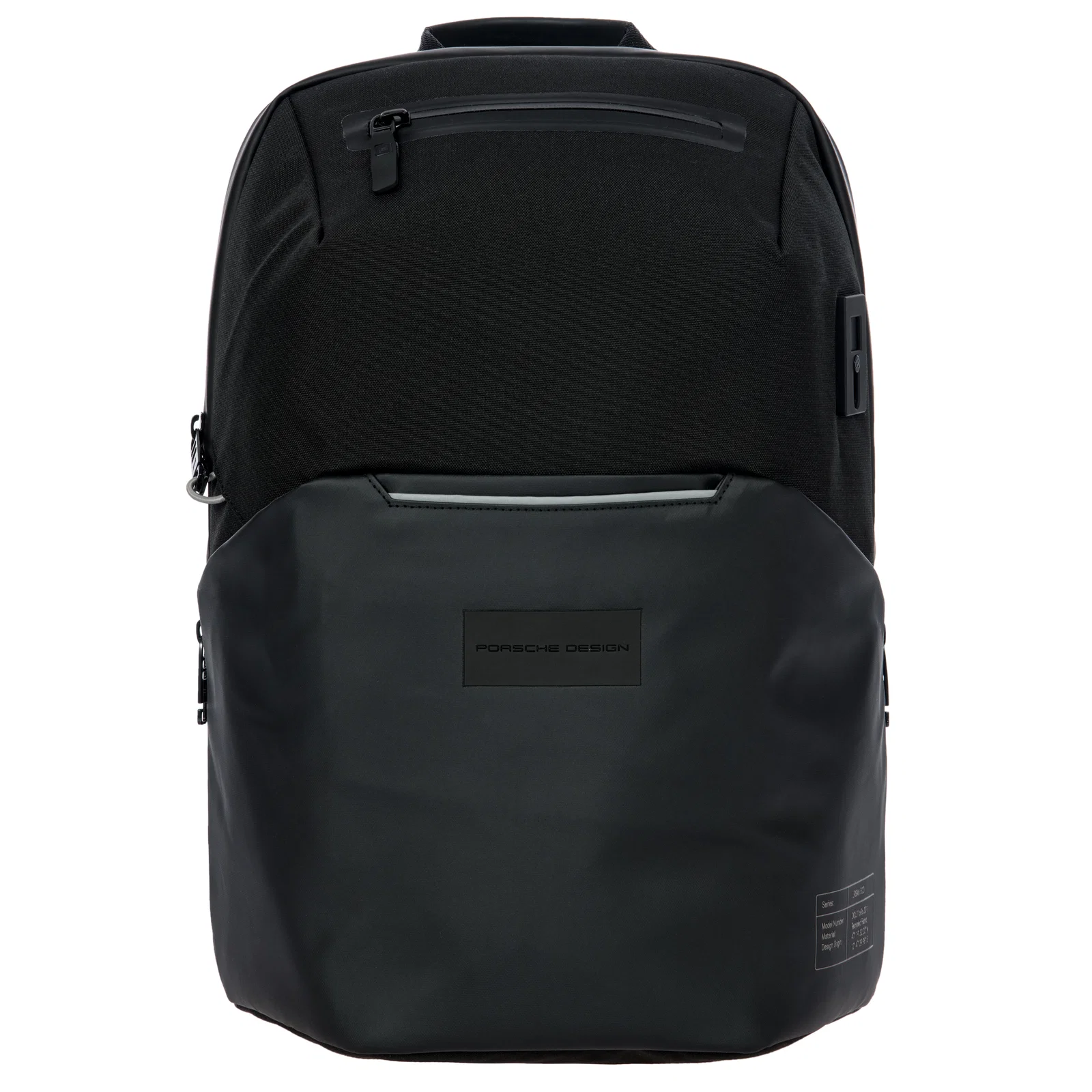 Mochila Porsche Design Poliéster Reciclável Preto Ocl01606