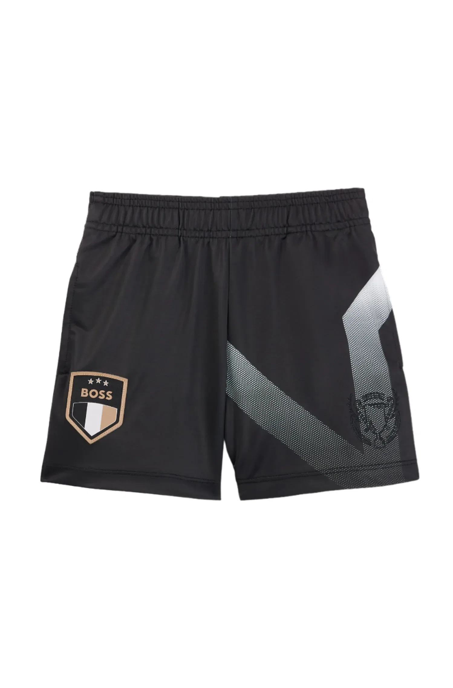 Shorts Infantis Com Estampa Degradê