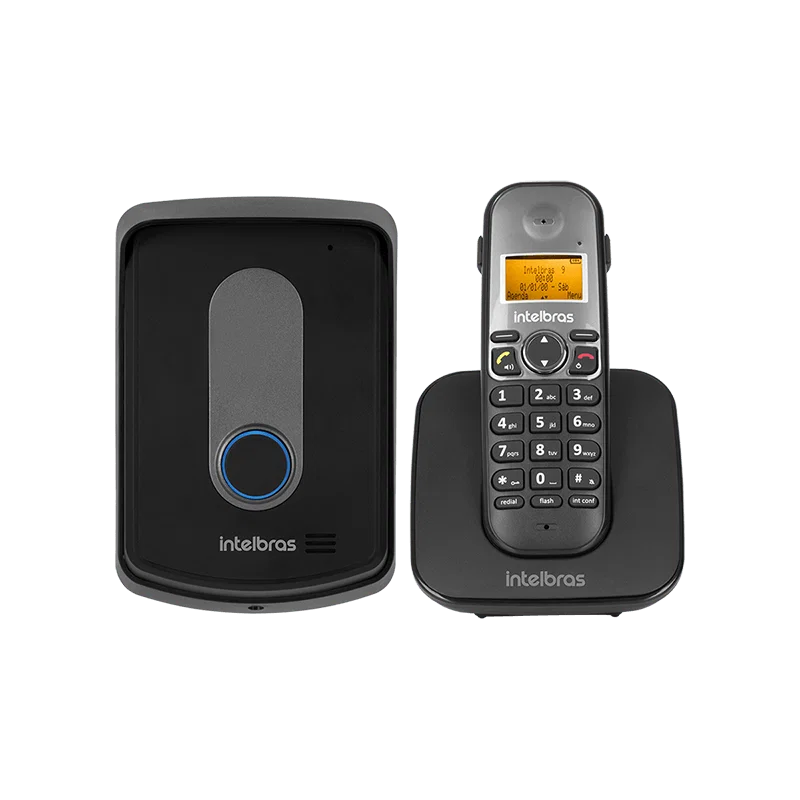 Telefone Sem Fio Intelbras com Ramal Externo TIS 5010 — imagem 1
