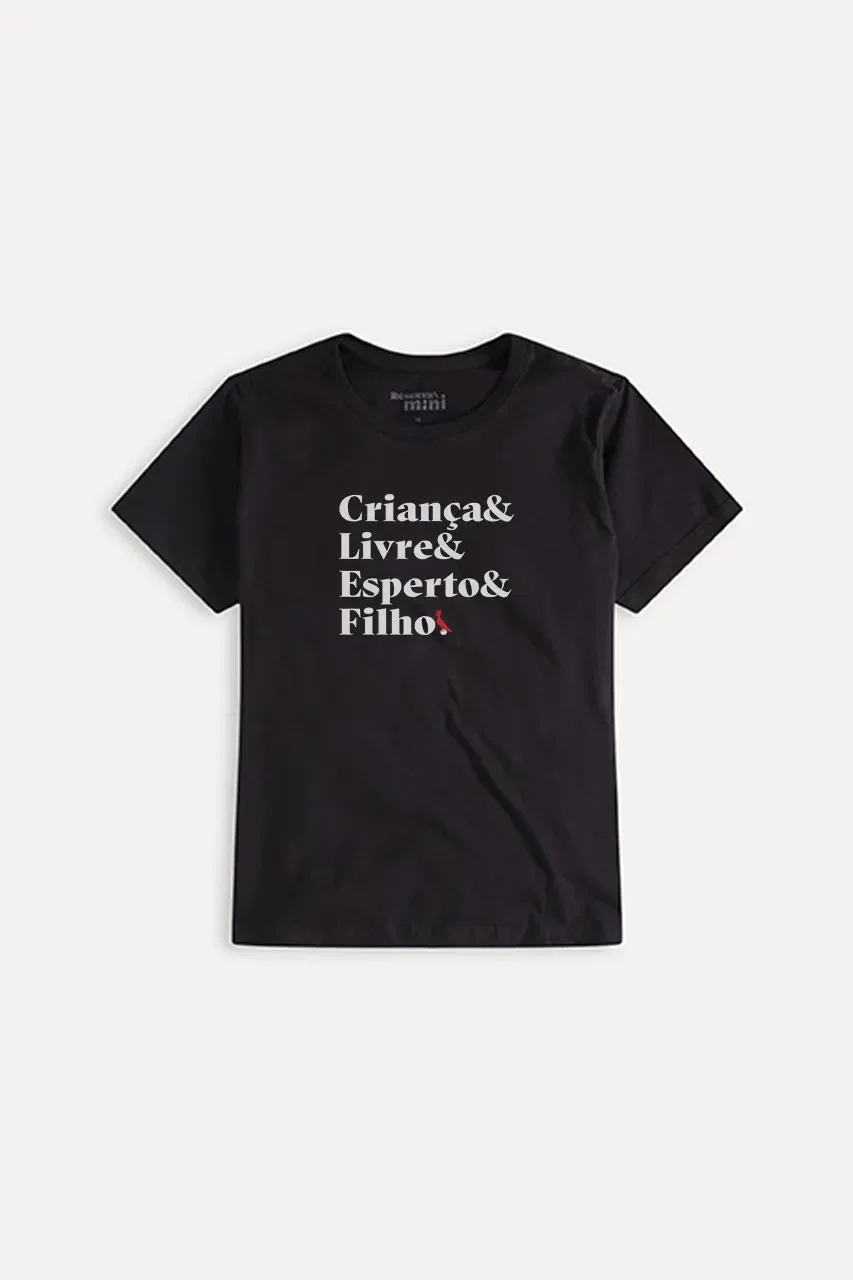 Camiseta Mini Est Crianca Filho — imagem 1