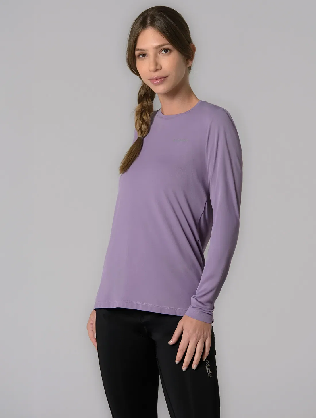 Camiseta Columbia Feminina M/L Neblina