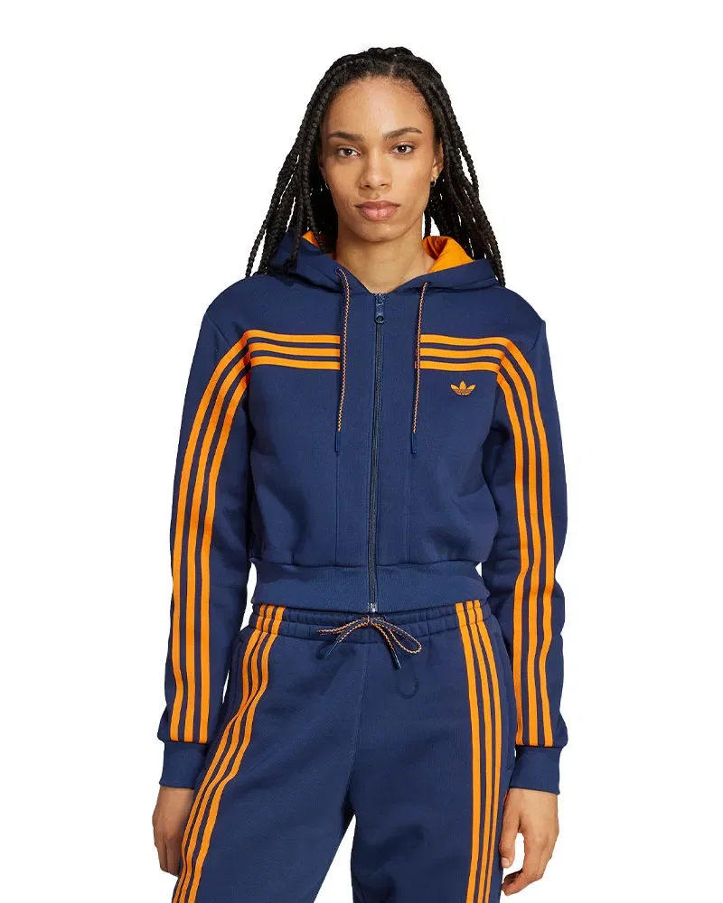 Jaqueta Adidas Shrt Fz Hood Feminina — imagem 1
