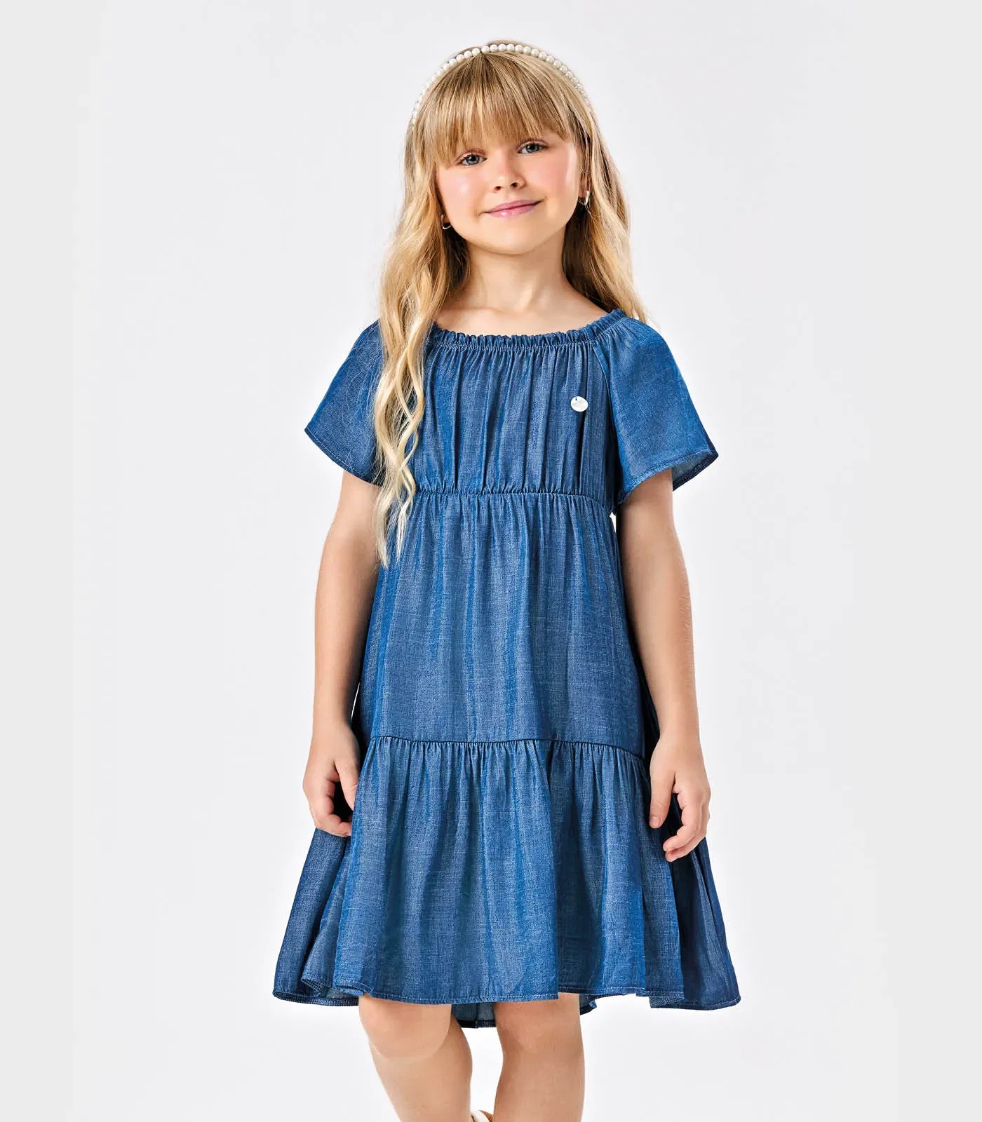 Vestido Liocel Trick Nick Azul