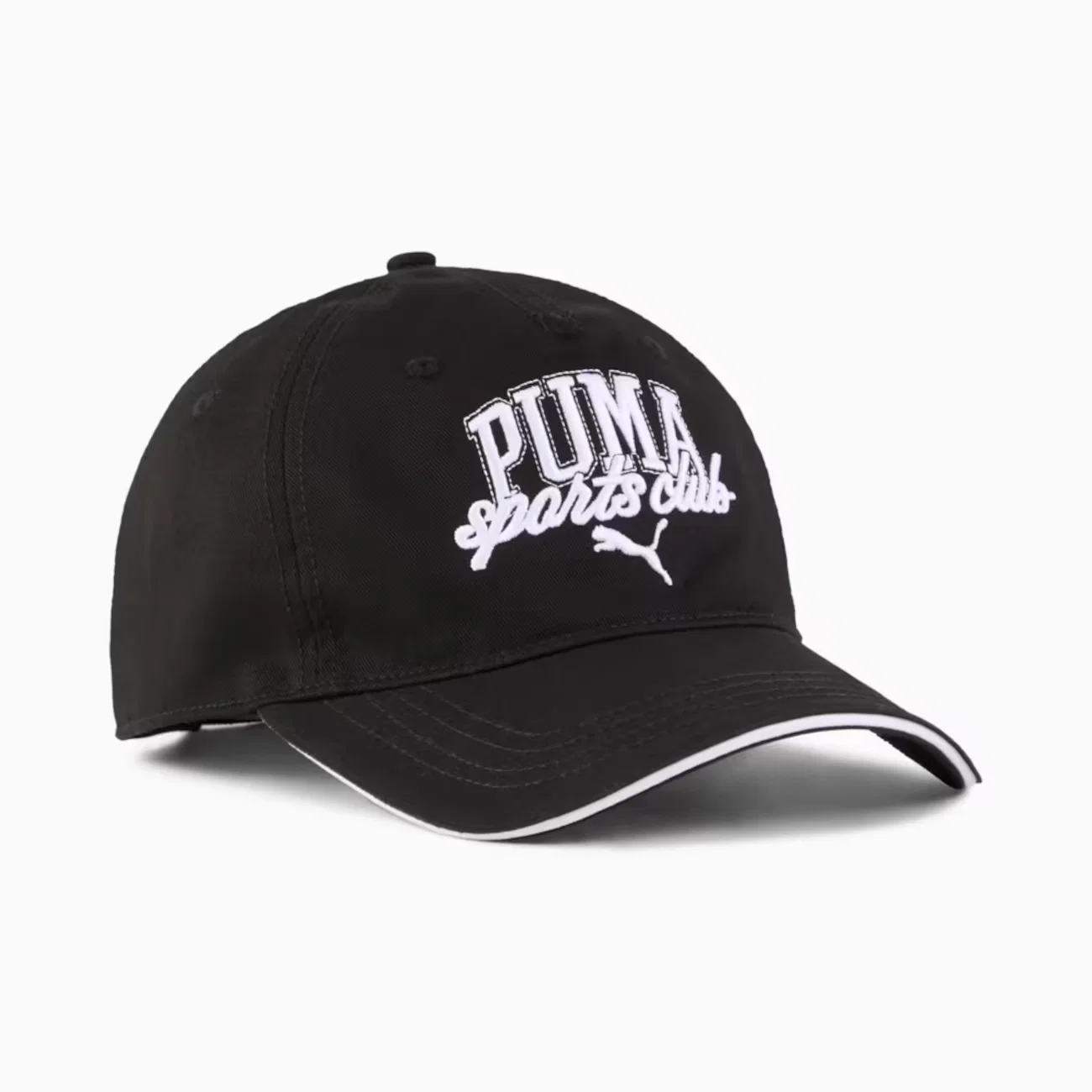 Boné Adulto Puma Sports Club Baseball Aba Curva Ajustável