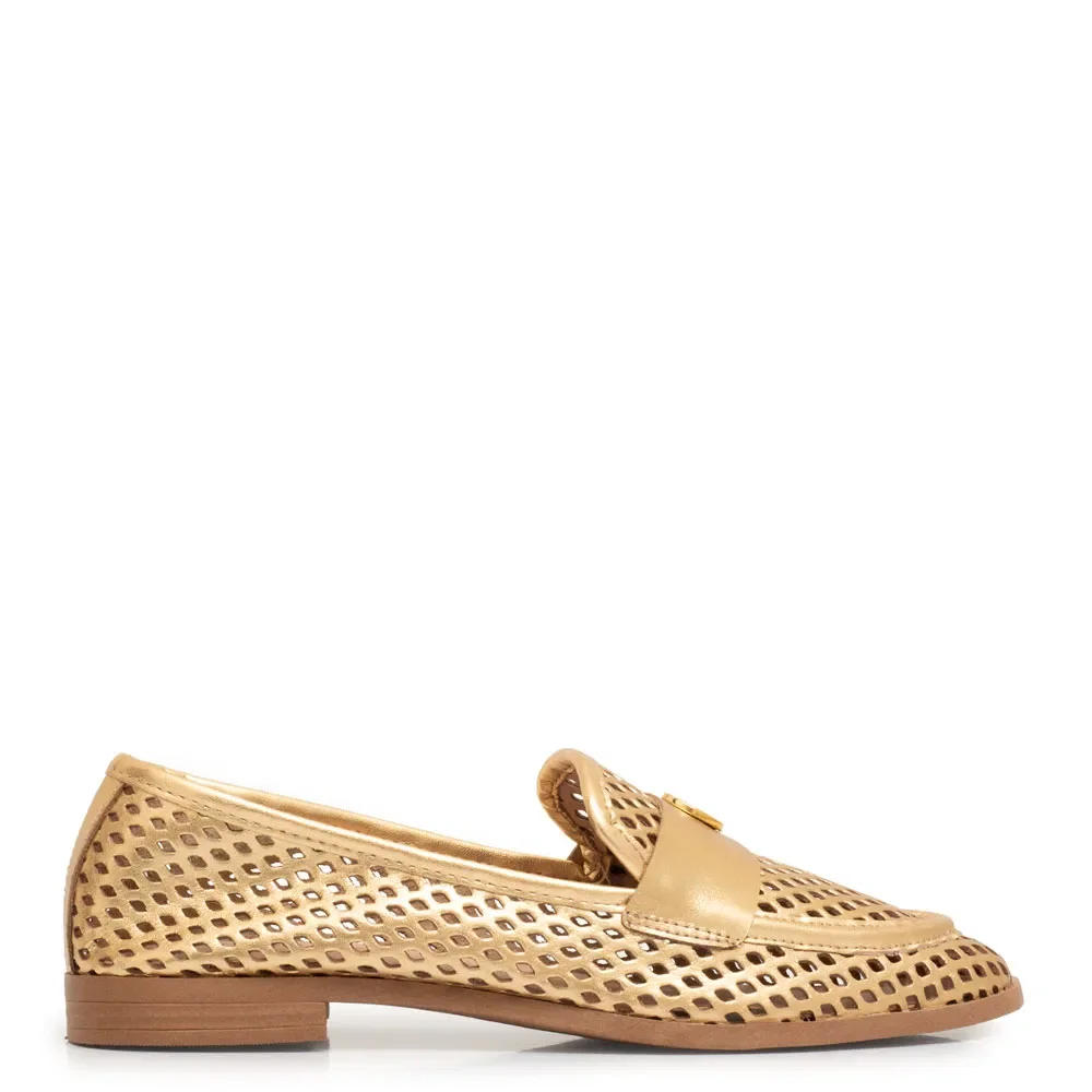 Mocassim Laser Medalha Dourado — imagem 1