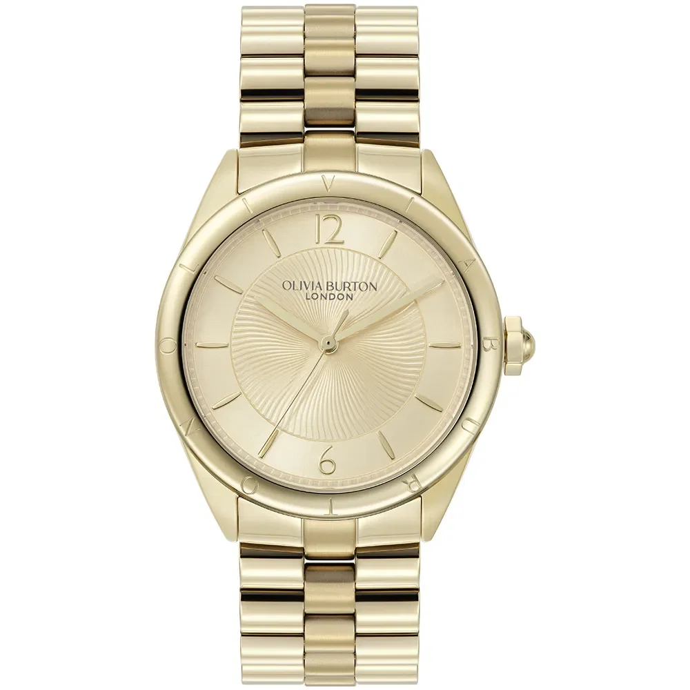 Relógio Olivia Burton Swirled Feminino em Aço Dourado 24000309 — imagem 1