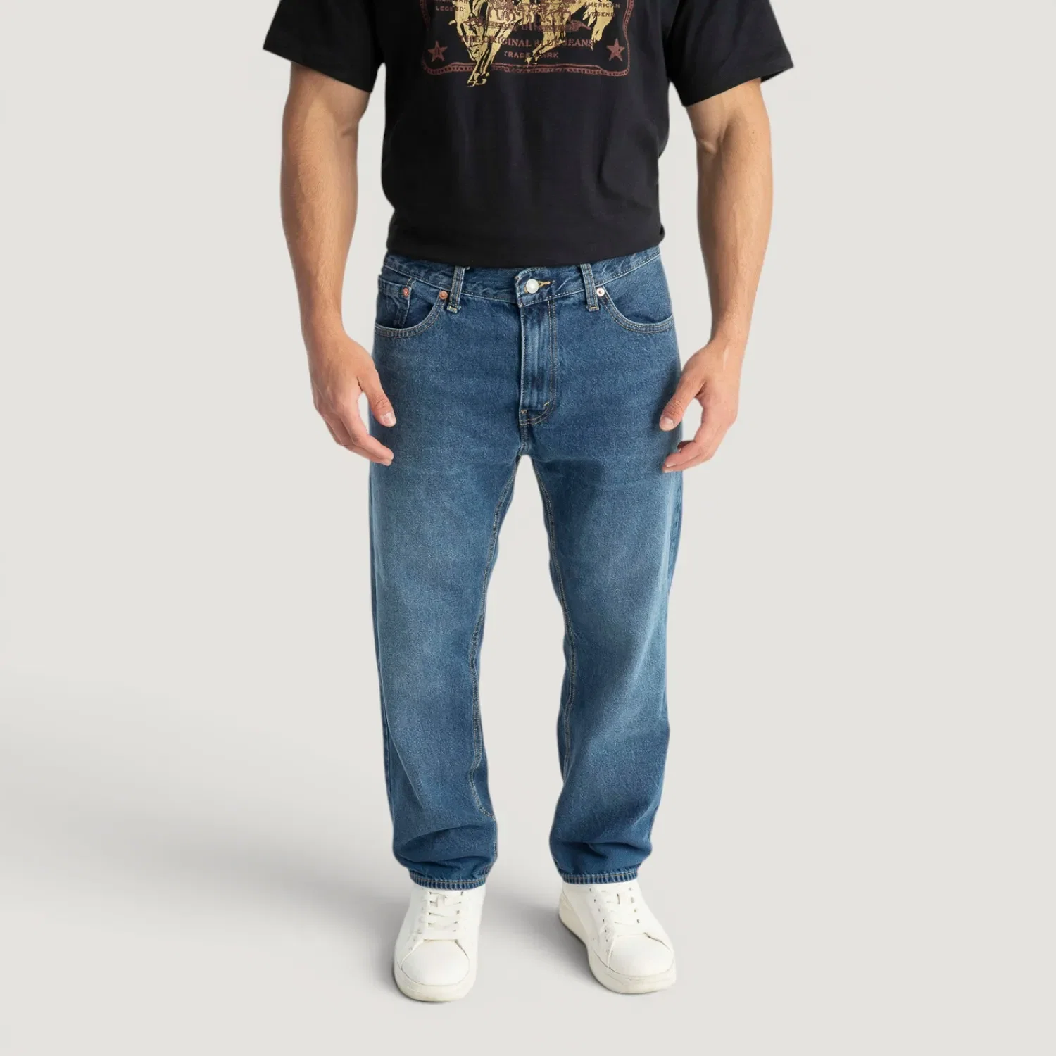 Calça Jeans Levi's® 505® Regular Lavagem Média