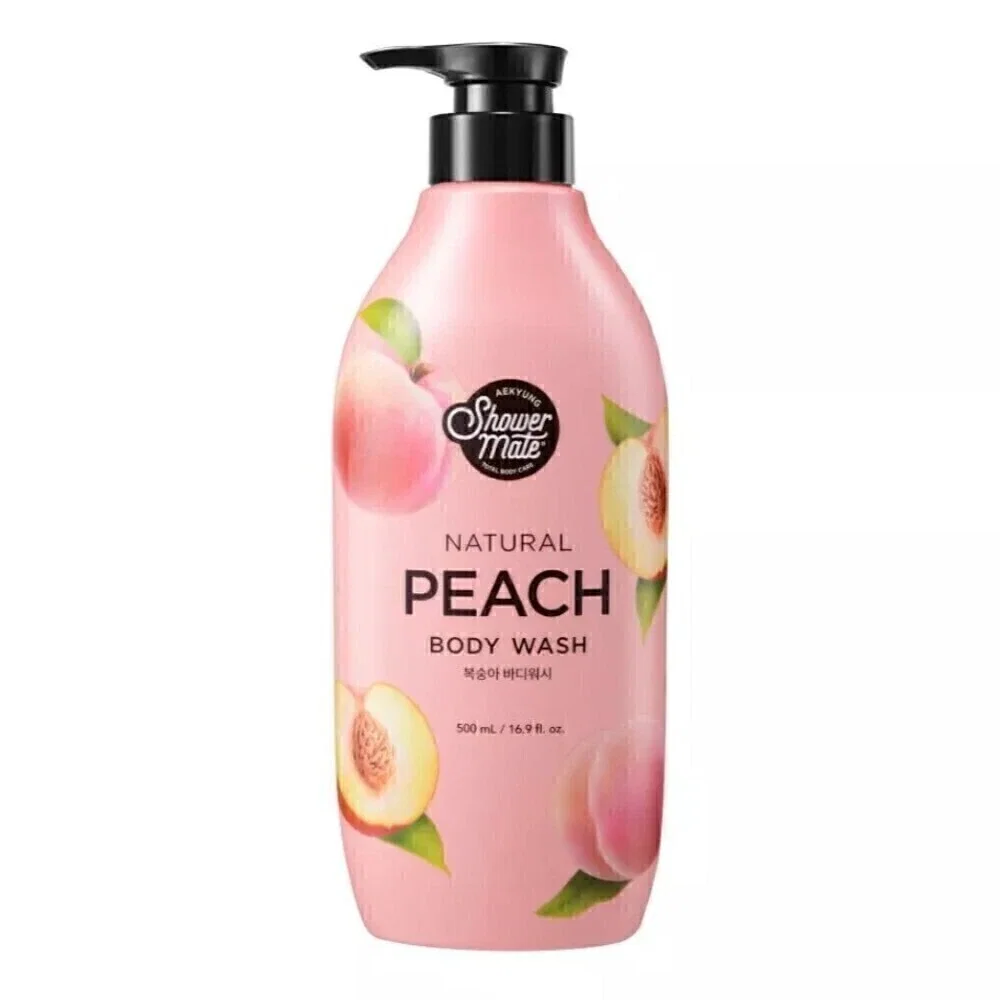 Sabonete Líquido Shower Mate Natural Pêssego 500ml