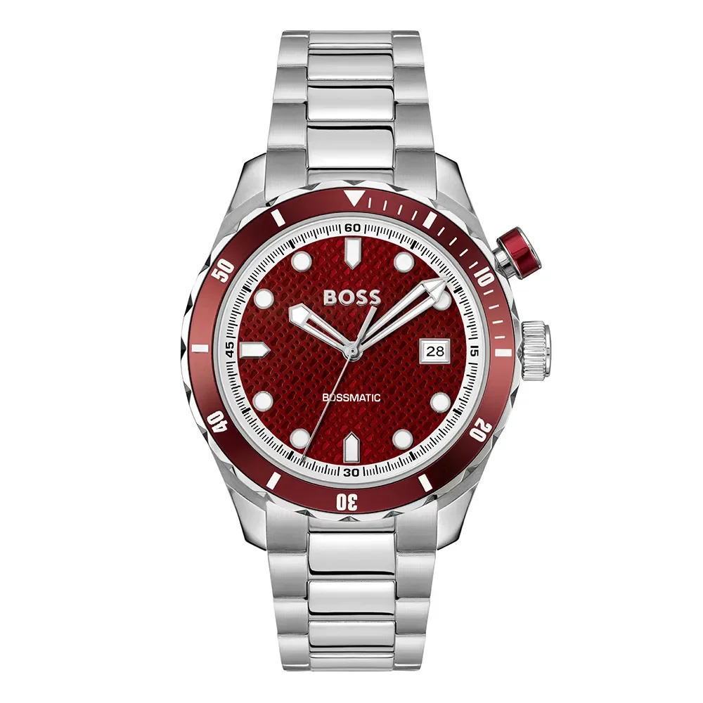 Relógio Boss Bossmatic Automático Masculino Bordô - 1514179