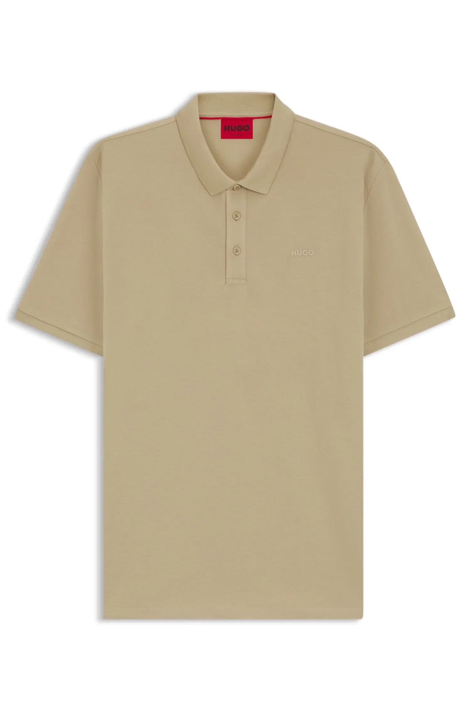 Polo Em Piqué De Algodão Com Estampa De Logo
