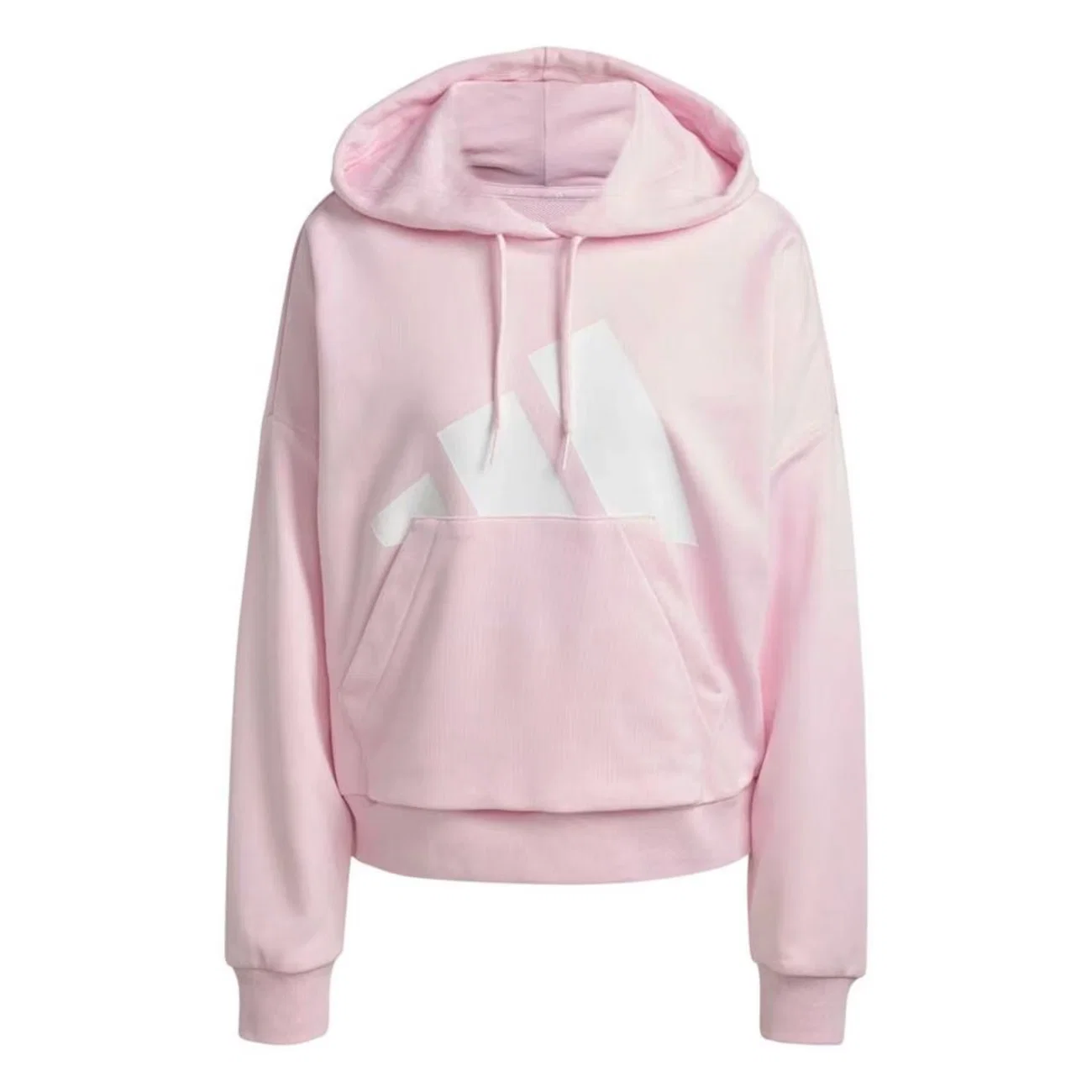 Blusão de Moletom Adidas Big Logo Com Capuz - Feminino