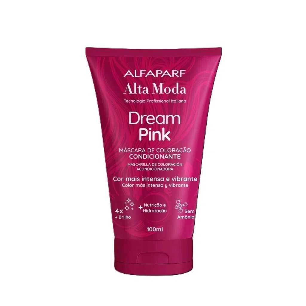 Máscara Pigmentante Alta Moda Dream Pink 100ml