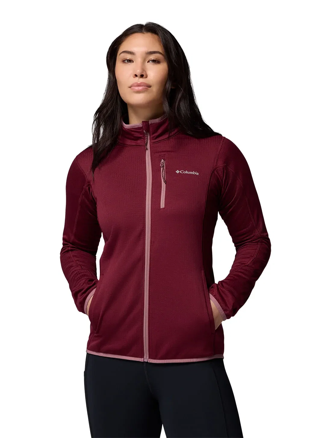 Jaqueta Fleece Columbia Feminina Essential Hike™ Grid — imagem 1
