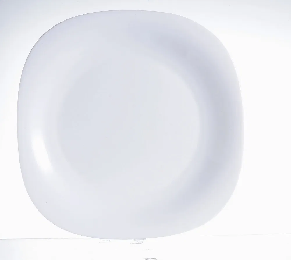 Prato de Sobremesa Carine em Vidro Temperado 19cm Luminarc Branco — imagem 1