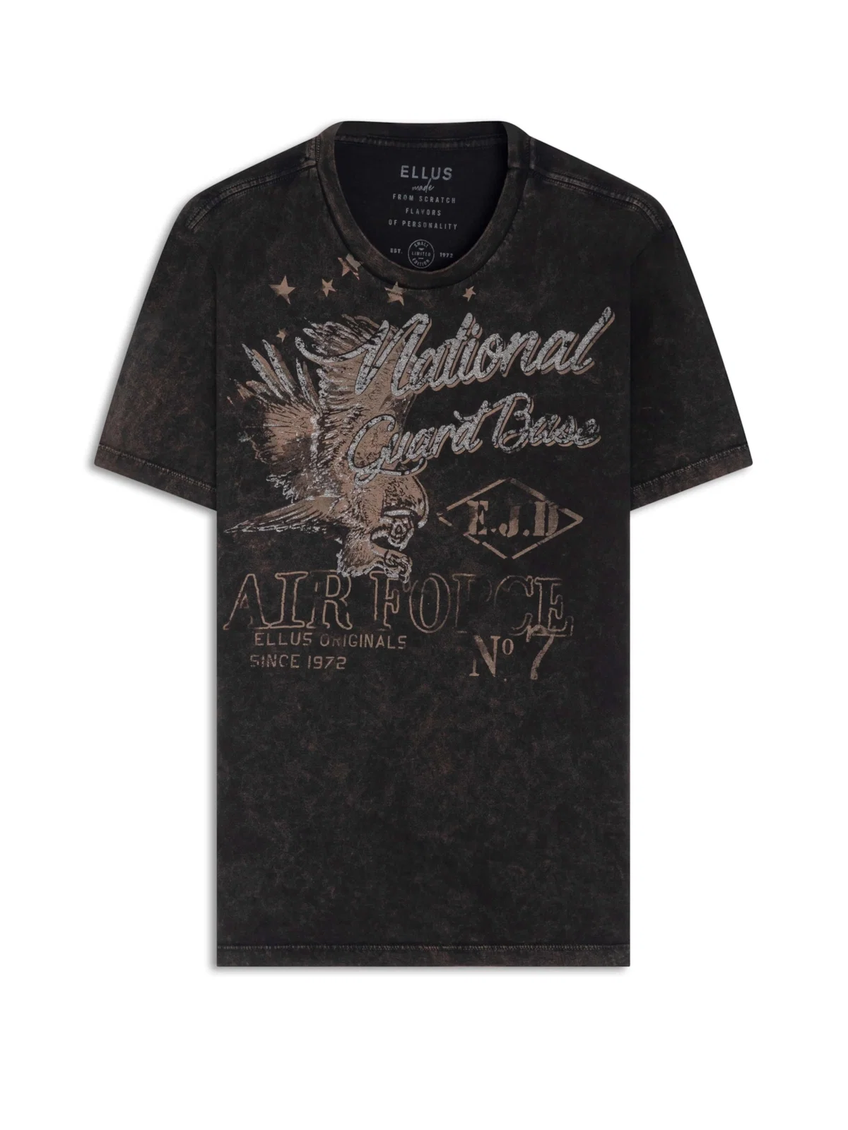 T-Shirt Marble National Guard Classic Dark Brown — imagem 1