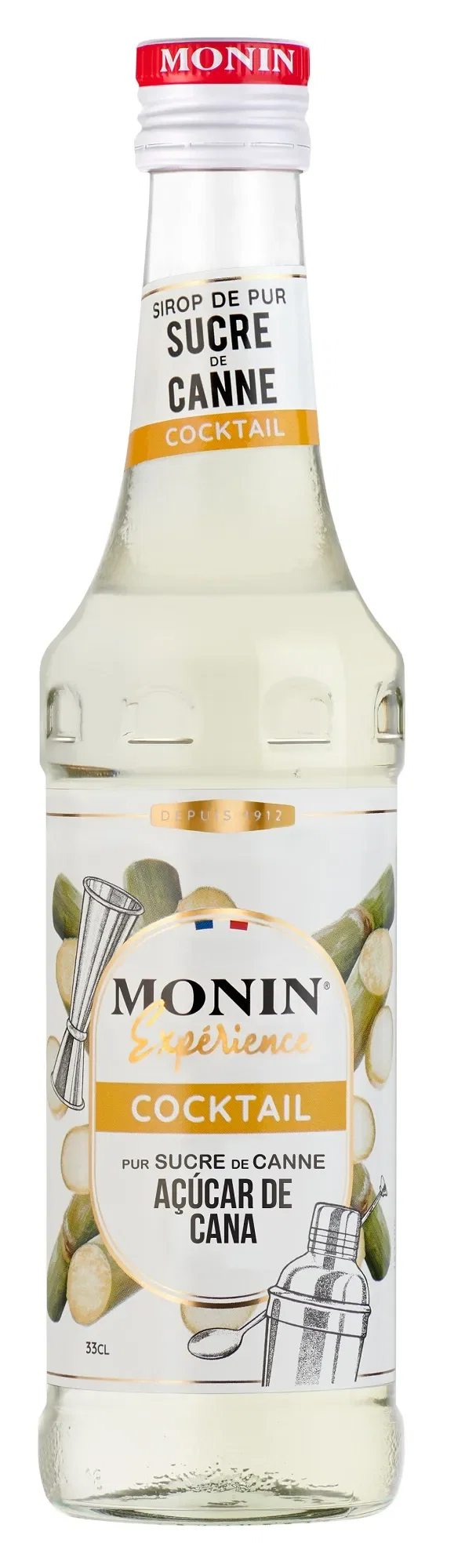 Xarope Cocktail Açúcar de Cana 330ml Monin