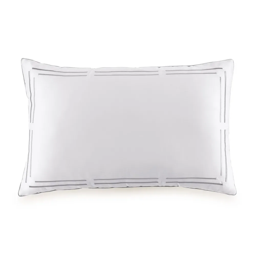 Almofada 600 Fios Cetim Algodão Egípcio 40cm x 60cm Torino