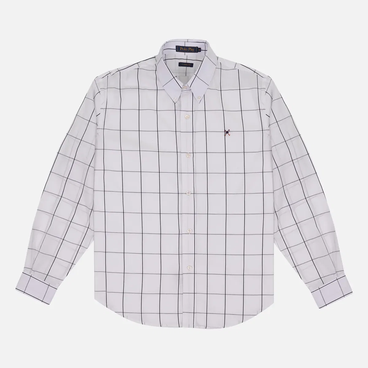 Camisa Classic Button-Down Manga Longa