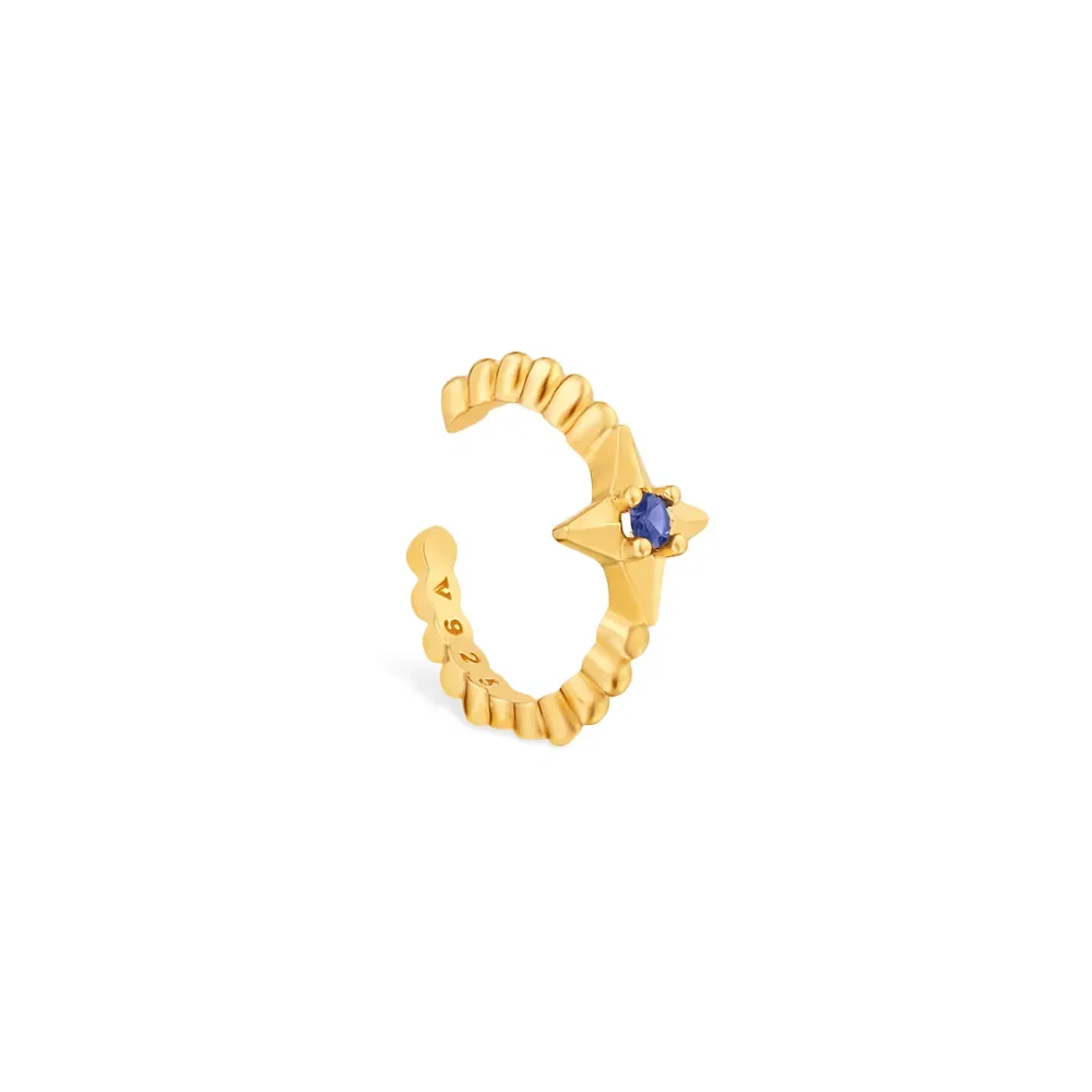 Piercing Life Cosmic Com Banho Ouro Amarelo — imagem 1