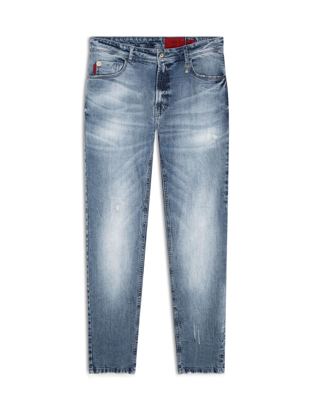 Calça Jeans Dark Sea Elastic 1685-Lav.Medio C/Sky+puid — imagem 1