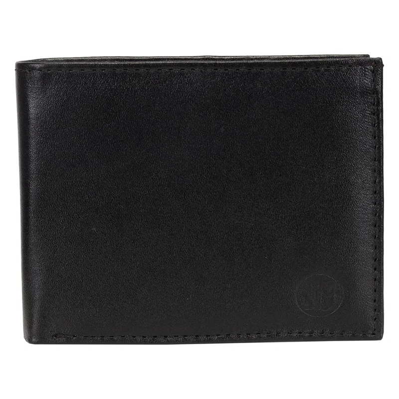 Carteira Couro Masculina Porta Moeda Interno