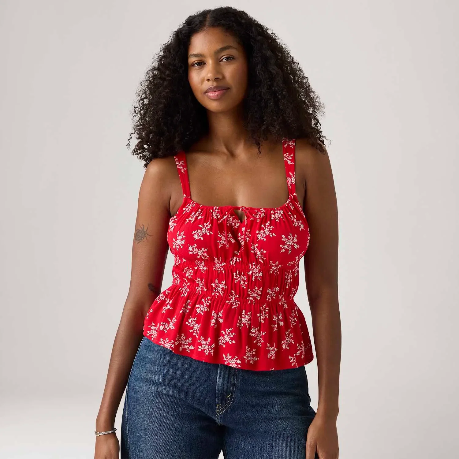 Blusa Levi's® Ambrey Vermelha — imagem 1