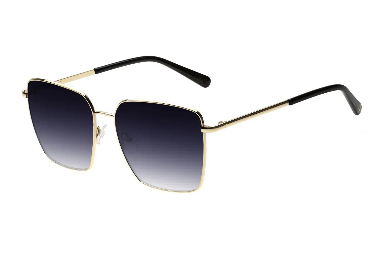 Óculos de Sol Feminino Chilli Beans Quadrado Dourado — imagem 1