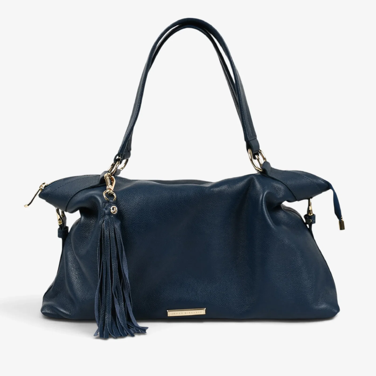 Bolsa Tote Marinho Couro