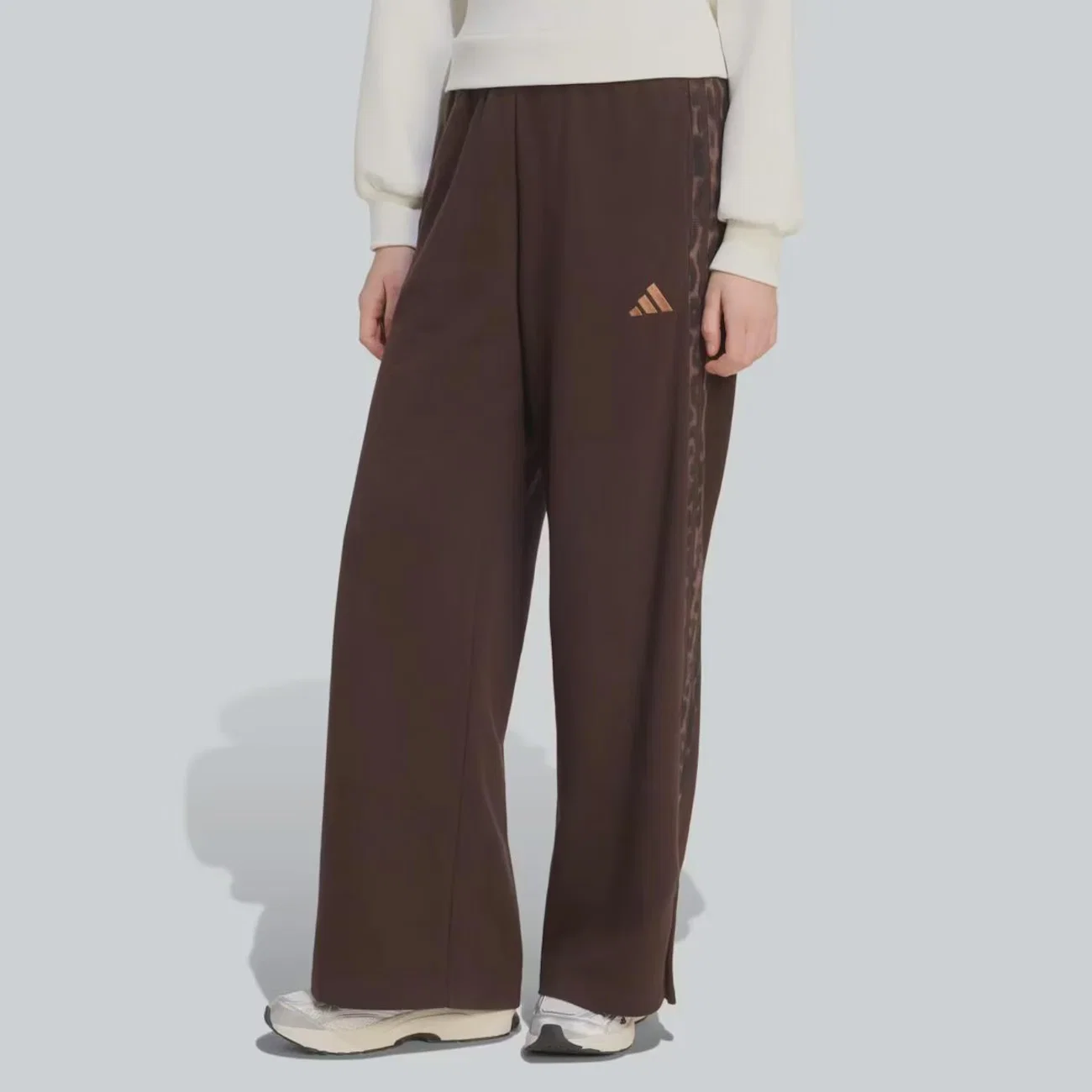 Calça Adidas Sazonais 3 Listras Feminina — imagem 1