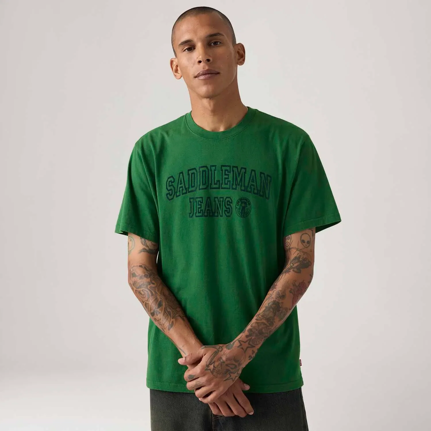 Camiseta Levi's® Relaxed Verde — imagem 1