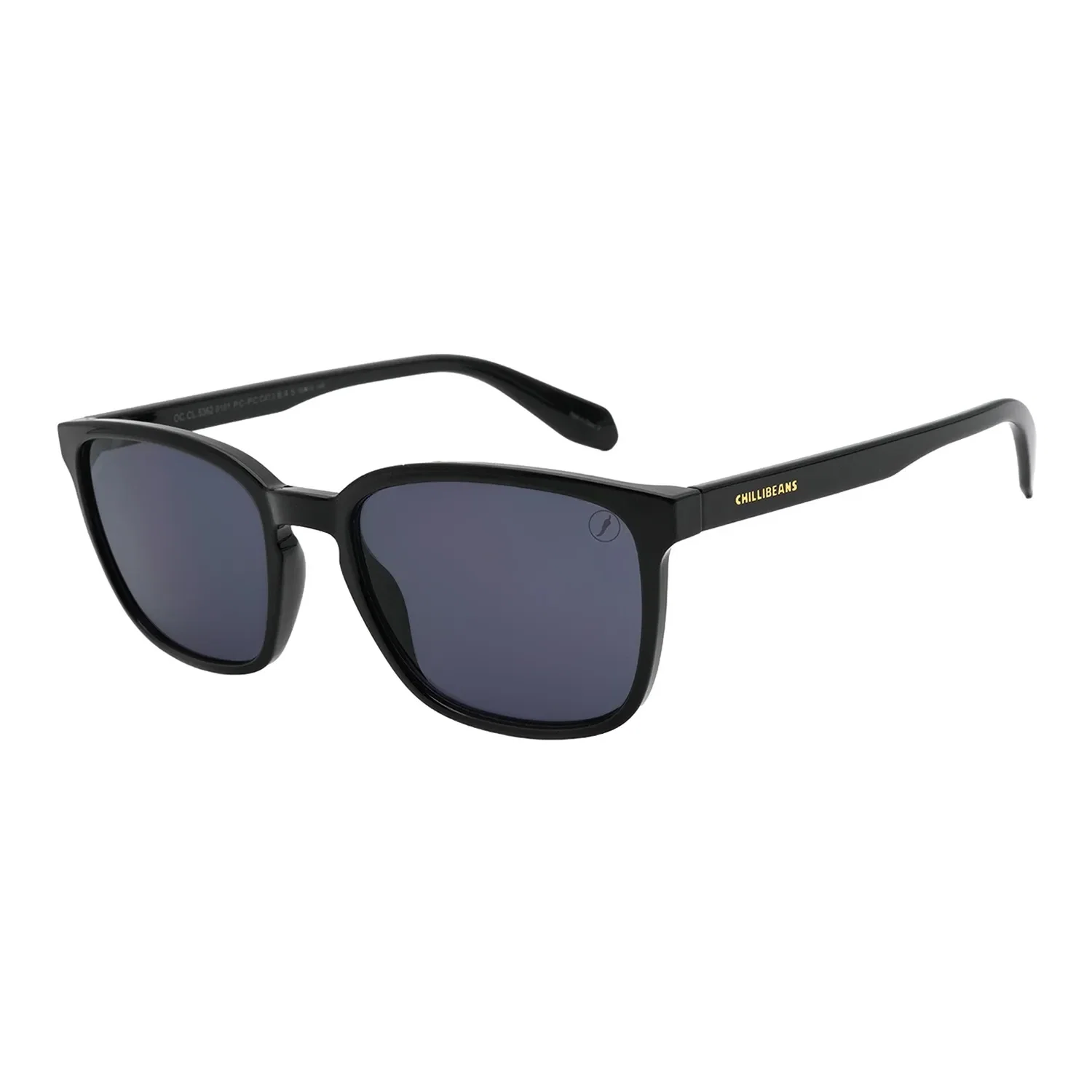 Óculos de Sol Feminino Chilli Beans Quadrado Preto — imagem 1