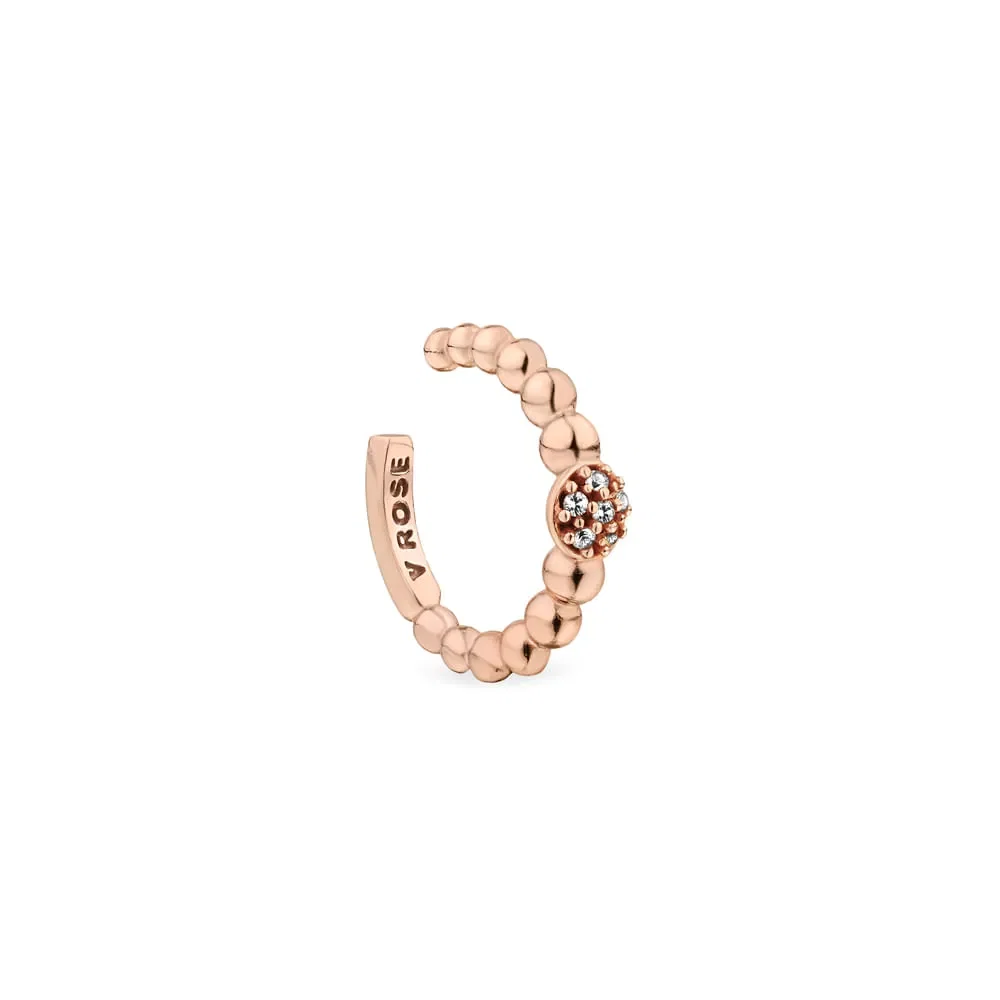 Piercing Life Bolinha em Liga Rosé com Banho de Ouro Rosé