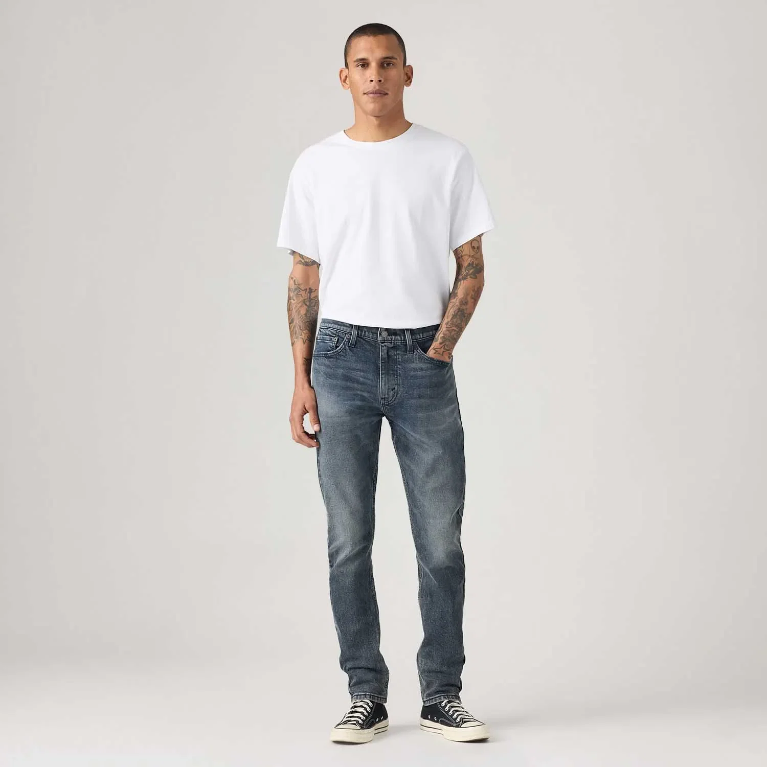Calça Jeans Levi's® 510® Skinny Lavagem Escura — imagem 1