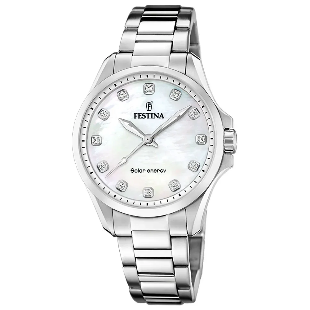 Relógio Festina Feminino Aço Cinza
