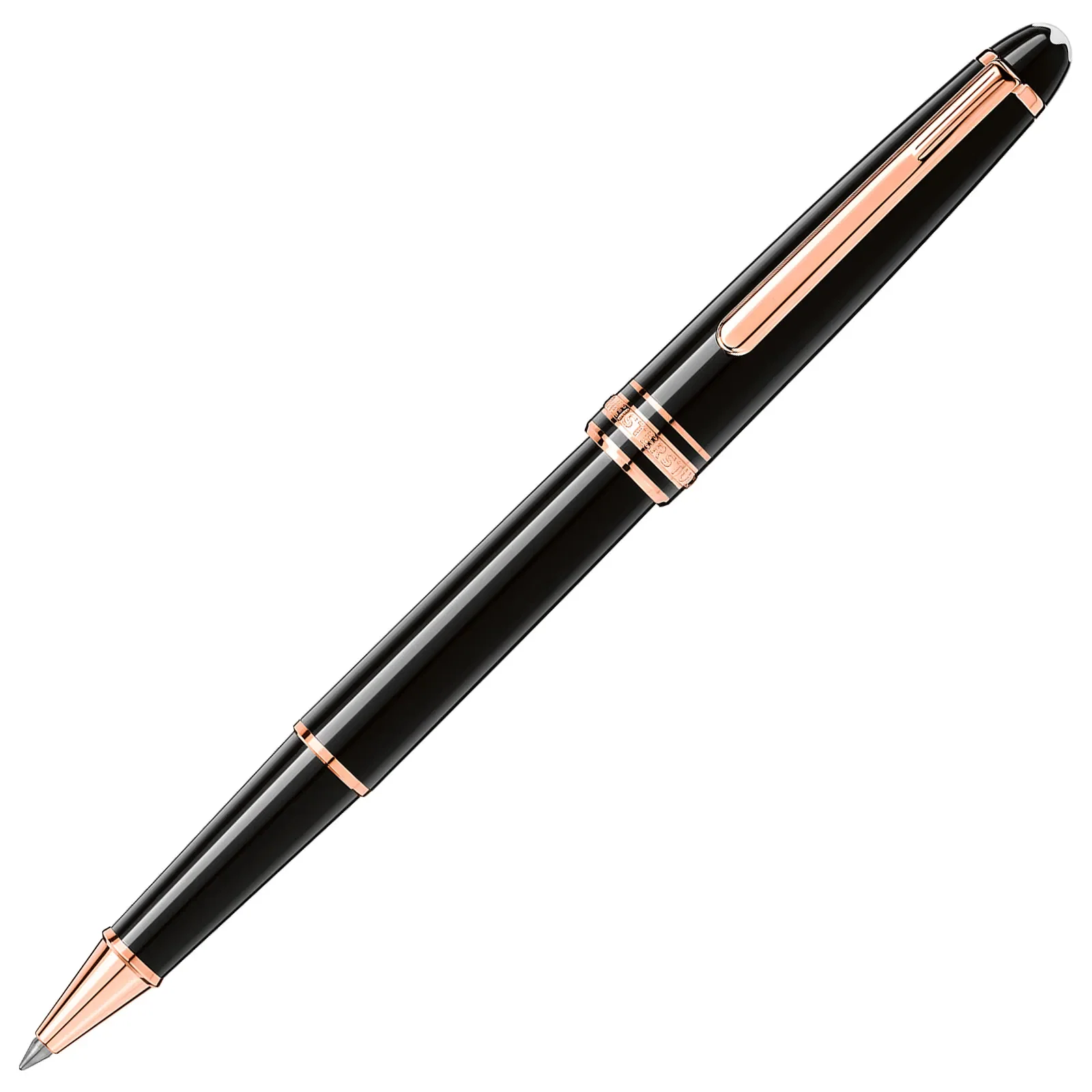 Caneta Montblanc Meisterstück Preto Rollerball 132487 — imagem 1