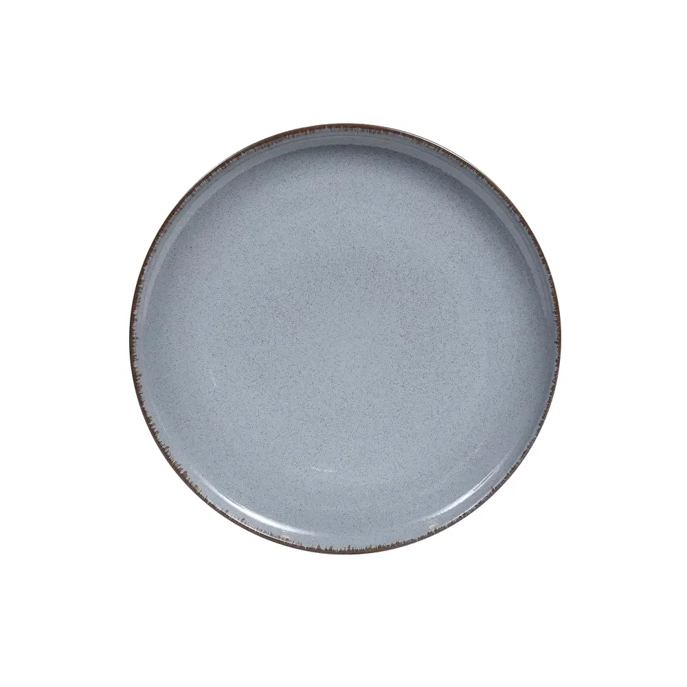 Prato de Sobremesa Mood em Porcelana 19cm Kutahya Azul — imagem 1