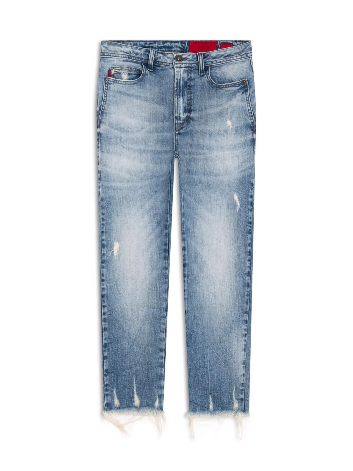 Calça Dark Sea Elastic Cigarrete 1685-Lav.Medio C/Sky+puid — imagem 1