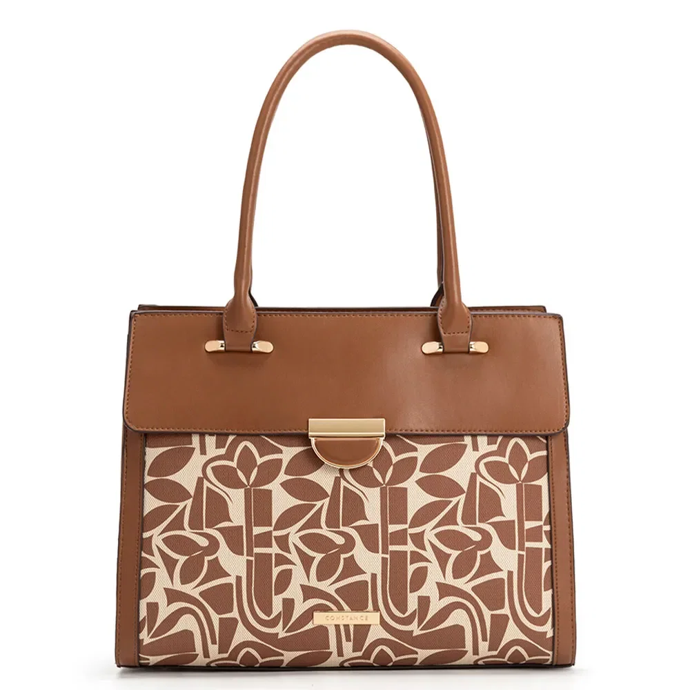 Bolsa Tote Estampa Caramelo — imagem 1