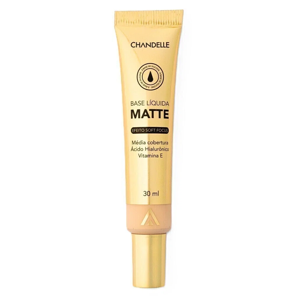 Base Líquida Chandelle Matte Porcelana 30ml